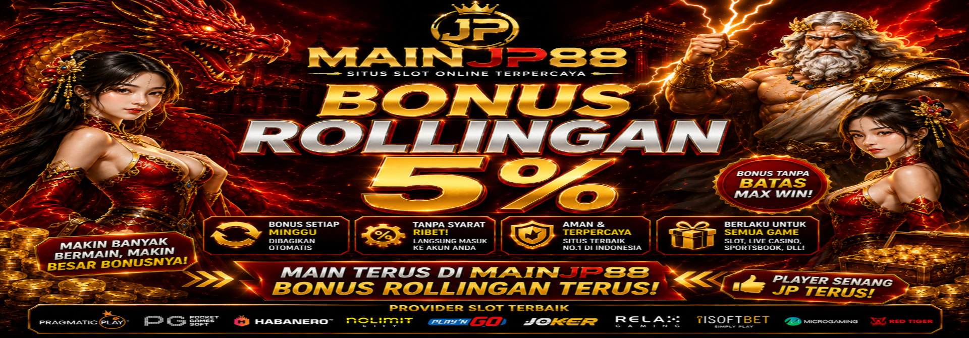 BONUS ROLLINGAN 5%